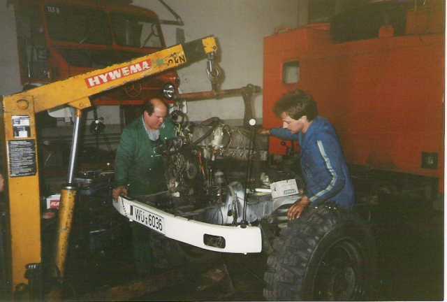 1992 - Reparatur TLF 8 