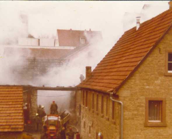 1978 Scheunenbrand 