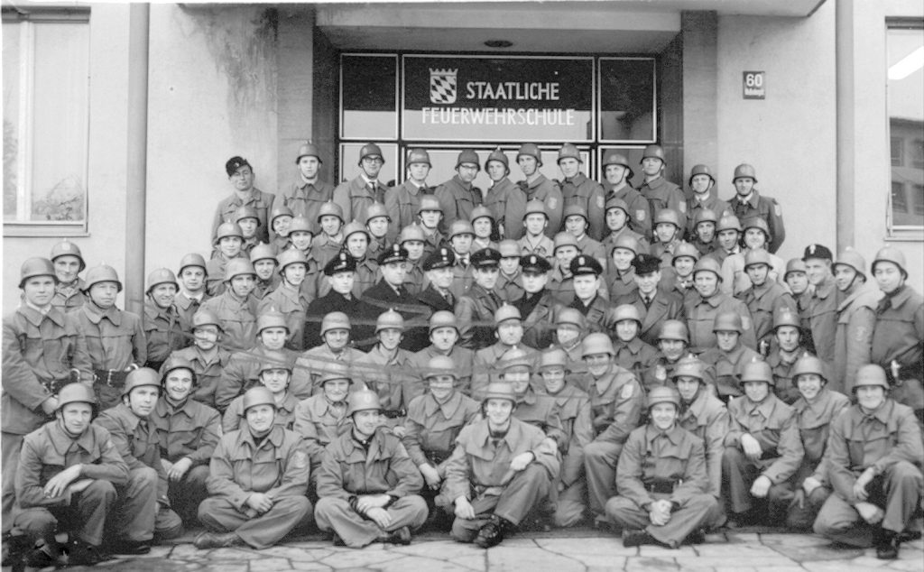 Feuerwehrschule Würzburg 1960