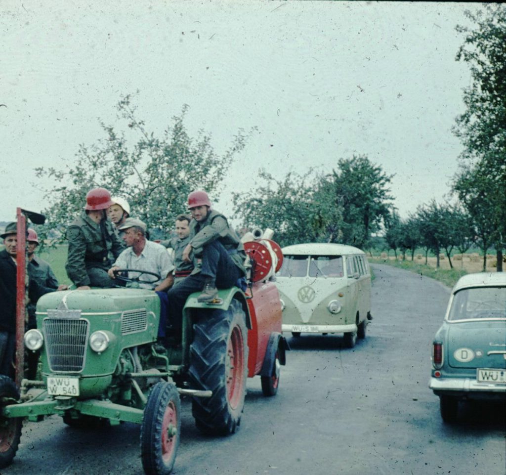 Übung in Albertshausen 17.08.1963