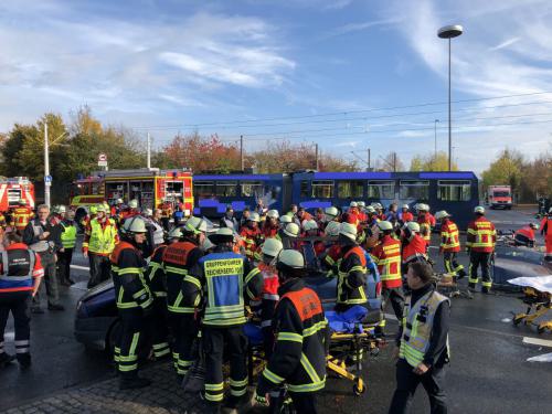 Großübung am Heuchelhof